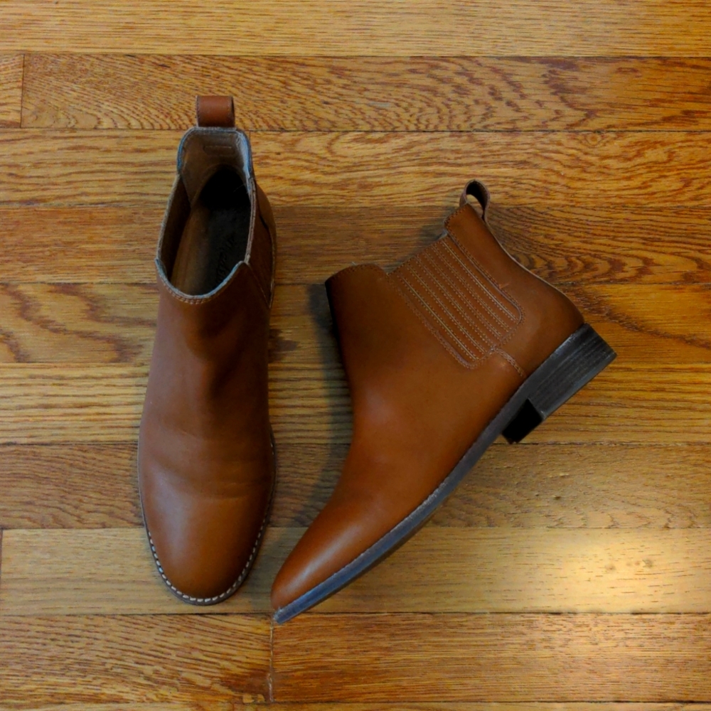 EUC Madewell Brown Chelsea Boot